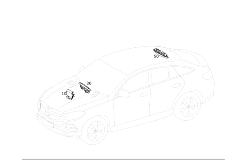 Parktronic System (Pts) for 2016 Mercedes-Benz GLE450 AMG #0