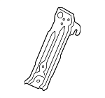 52260AJ00A9P - Body: Foot Rest for Subaru: Legacy, Outback Image