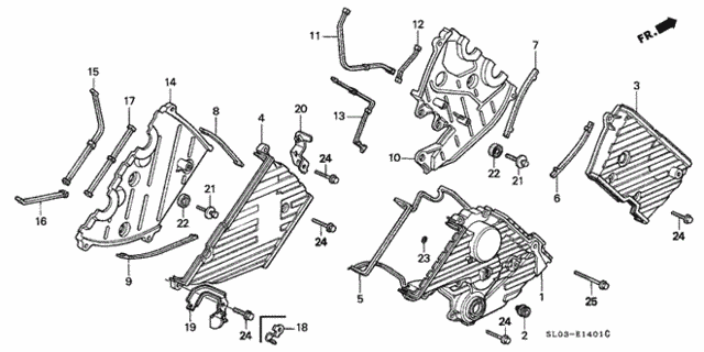 Timing Belt Cover for 1996 Acura NSX #0