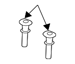 7199052010C0 - Body: Headrest Guide for Toyota: Yaris Image