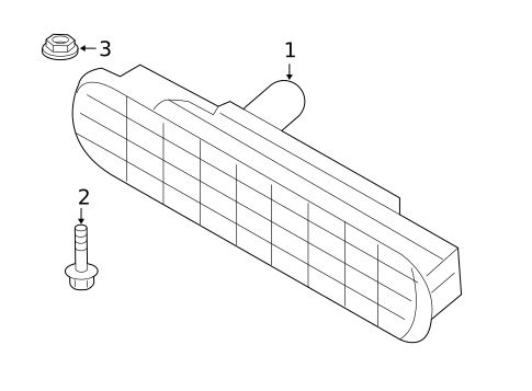 High Mount Lamps for 2010 Ford Flex #0