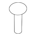 N10515002 - Body: Sunroof Switch Screw for Audi: A5 Quattro, R8, RS5, S5, TT, TT Quattro, TT RS Quattro, TTS Quattro Image