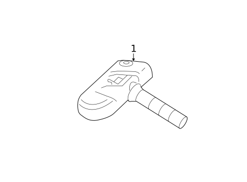 Tire Pressure Monitor Components for 2017 Volvo S60 Cross Country #0