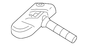 31445474 - : Tire Pressure Monitoring System Sensor for Volvo Image