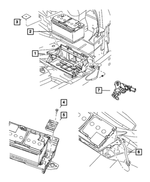 BK0H8850AA - Electrical: Storage Battery, Korea for Mopar Image