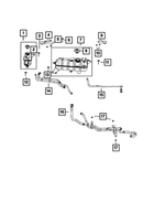 68564580AB - : Heater Return Hose for Mopar Image