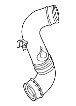 13717590304 - Cooling System: Air Duct for BMW Image