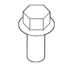 MS240179 - Body: Rear Console Bolt for Mitsubishi: Outlander Image