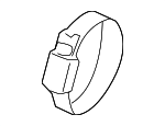 12846871 - Belts &amp; Cooling: Inter-cooler Pipe Clamp for Saab Image