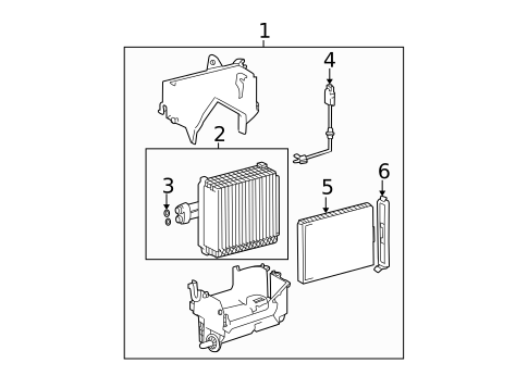 Condenser, Compressor & Lines for 2001 Hyundai Accent #2
