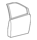 4894917AK - Body: Door Shell for Chrysler: Town &amp; Country | Dodge: Grand Caravan | Ram: C/V Image