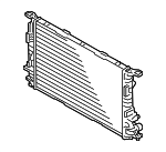 4H0121251E - : Radiator for Audi: A8 Quattro, S8 Image