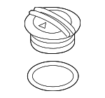 5Q0121321 - Cooling System: Reservoir Cap for Audi: A3, A3 Quattro, A3 Sportback e-tron, A8 Quattro, Q3, Q3 Quattro, RS3, S3, S8, TT, TT Quattro, TTS Quattro Image