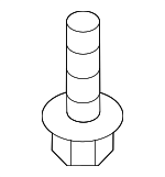 9YA020834 - Body: Gusset Bolt for Mazda: 2, 3, 5, 6, CX-3, CX-30, CX-5, CX-70, CX-9, CX-90, MX-30 EV, MX-5 Miata Image