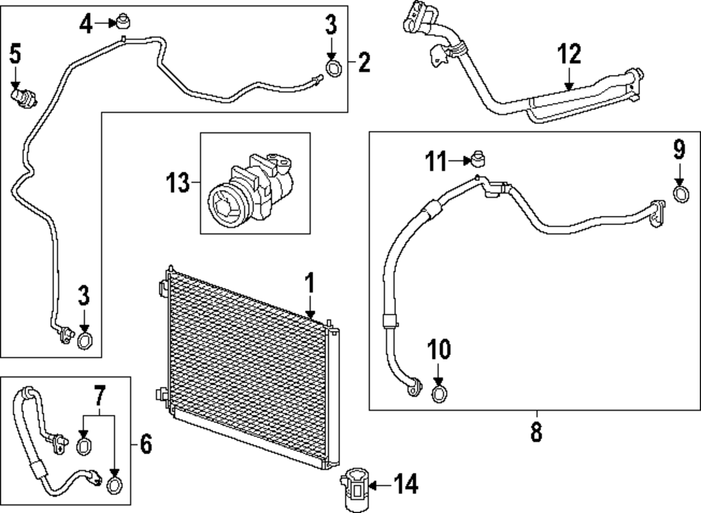 Pressure Sensor - Nissan (92136-7LF0A)