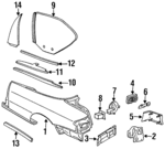 4295663 - : Quarter Panel for Saab: 900 Image