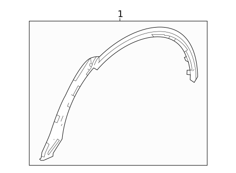 Exterior Trim - Quarter Panel for 2023 Acura MDX #0