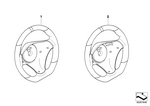 32302212773 - Retrofitting / Conversion / Accessories: Steering Wheel for BMW Image