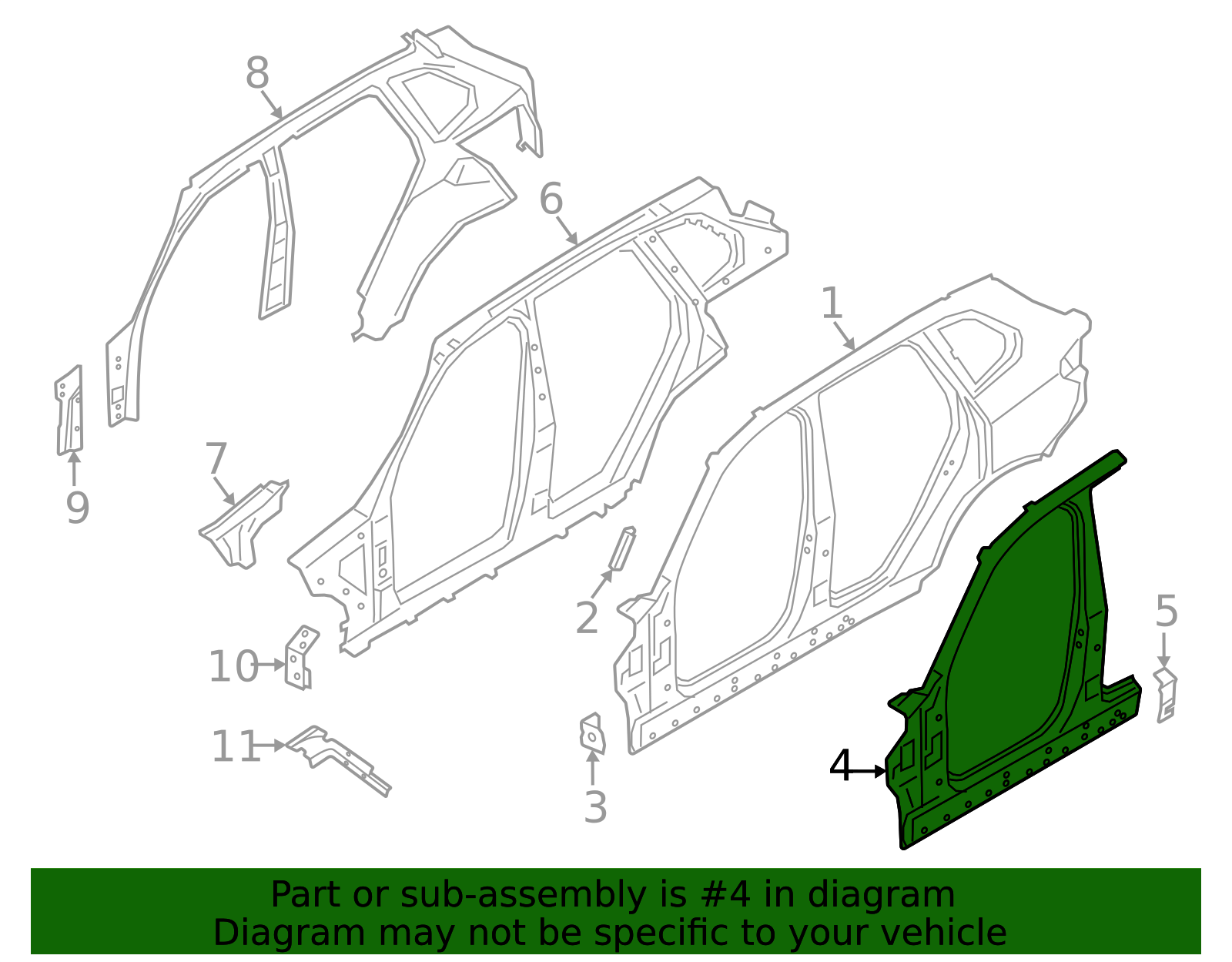 2019-2026 BMW X5 Aperture Panel 41007955060 | OEM Parts Online