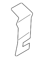 41009492928 - Body: Aperture Panel Reinforced Plate for BMW: X5 Image