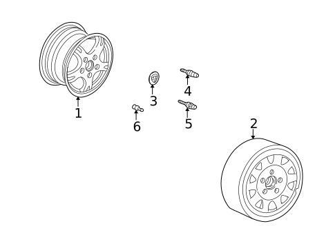Wheel for 1998 Porsche Boxster #0