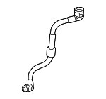 2975015700 - Cooling System: Reservoir Hose for Mercedes-Benz Image