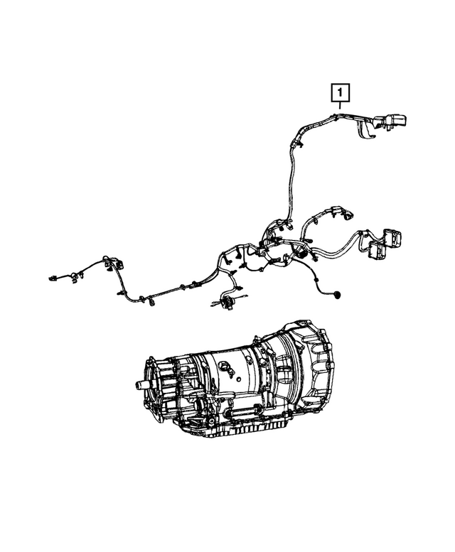 68598137AB - : Transmission Wiring for Mopar Image