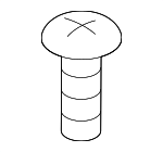 738981AA0A - Body: Roof Rail Bolt for Nissan: Armada, LEAF, Murano Image