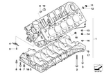 11110443600 - Engine: Engine Block with Piston for BMW Image
