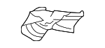 2212411234 - Engine: Heat Shield for Mercedes-Benz Image