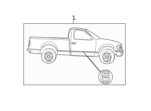 Stripe Tape for 1998 Ford F-250 #0
