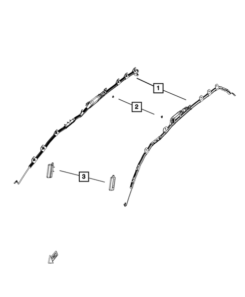 Air  Bags for 2018 Dodge Grand Caravan #1