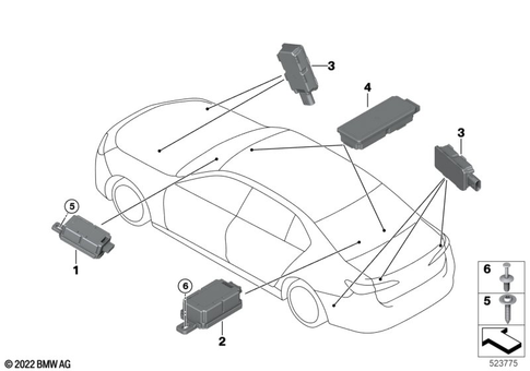 Control Units, Modules, Sensors for 2020 BMW BMW ALPINA XB7 #0