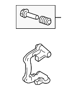 8E0615425J - Brakes: Caliper Mount for Audi: S4 Image