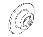 8E0615602D - Brakes: Rotor for Audi Image