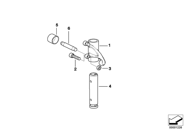 11331340636 - : Nut for BMW-Motorrad Image
