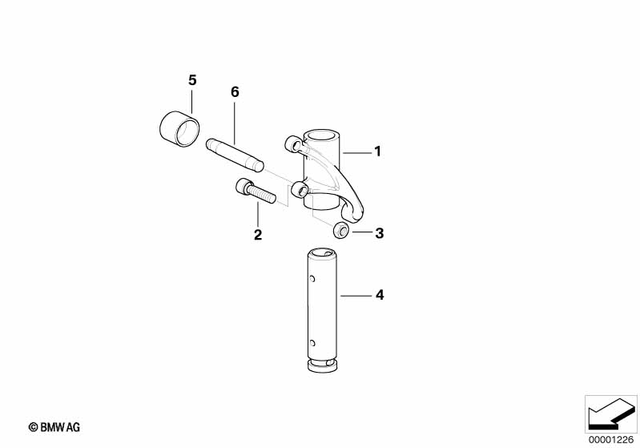 11331340266 - Engine: Rocker Arm - Nr.2 for BMW-Motorrad Image