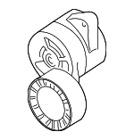 11287838797 - Cooling System: Tensioner for BMW: 323Ci, 323i, 323is, 325Ci, 325i, 325is, 325xi, 328Ci, 328i, 328is, 330Ci, 330i, 330xi, 525i, 528i, 530i, M3, X3, X5, Z3, Z4 Image