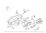 2206800487 - Panelling: Instrument Panel for Mercedes-Benz Image
