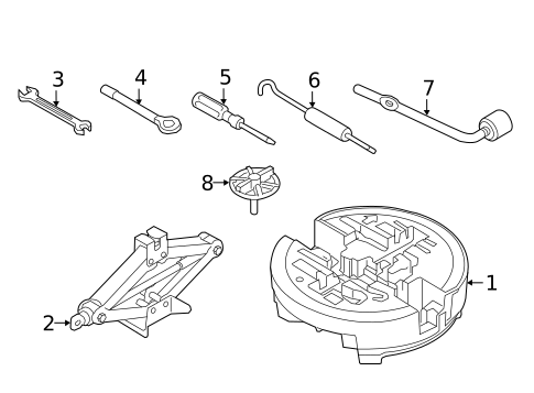 Jack & Components for 2017 Genesis G90 #0