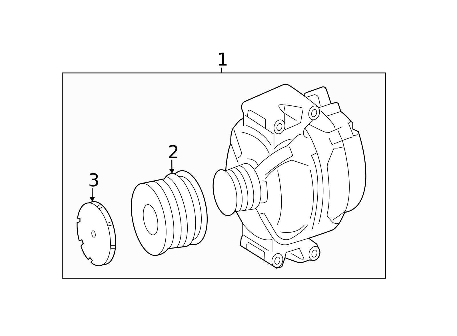 Remanufactured Alternator - (000-906-28-22-83) | MB Parts Center