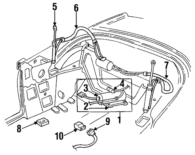 K82459X001 - : Motor Assembly Bracket for Nissan Image