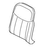 4N0885805GYM8 - : 2019-2024 Audi - Seat Back Cover for Audi: A8 Quattro, S8 Image