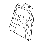 4N0885776C - : 2019-2024 Audi - Seat Back Pad for Audi: A8 Quattro, S8 Image