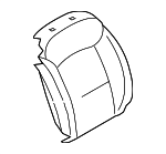 8588057L11GNH - Body: Seat Back Cushion Cover for Suzuki Image