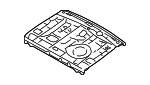 53105AJ01A9P - Body: Package Tray for Subaru: Legacy Image