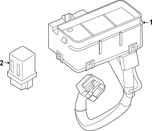 Fuse & Relay for 2025 INFINITI QX60 #2