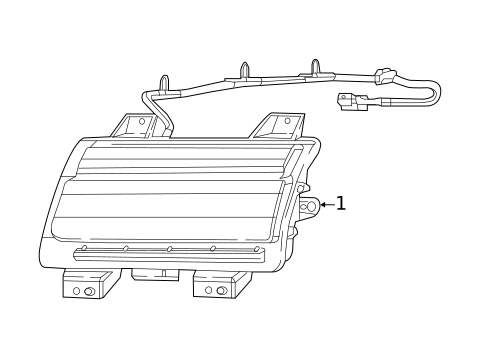Park & Signal Lamps for 2024 Jeep Gladiator #1