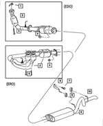 52059681AE - Exhaust: Exhaust Pipe And Converter for Mopar Image
