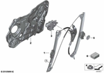 61355A440A2 - : Drive, Window Lifter, Rear Right for BMW Image